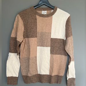Men’s Colorblock Sweater, S